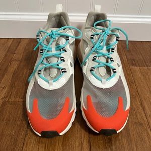 AIR MAX 270 REACT LIGHT BEIGE CHALK ORANGE AO4971-200